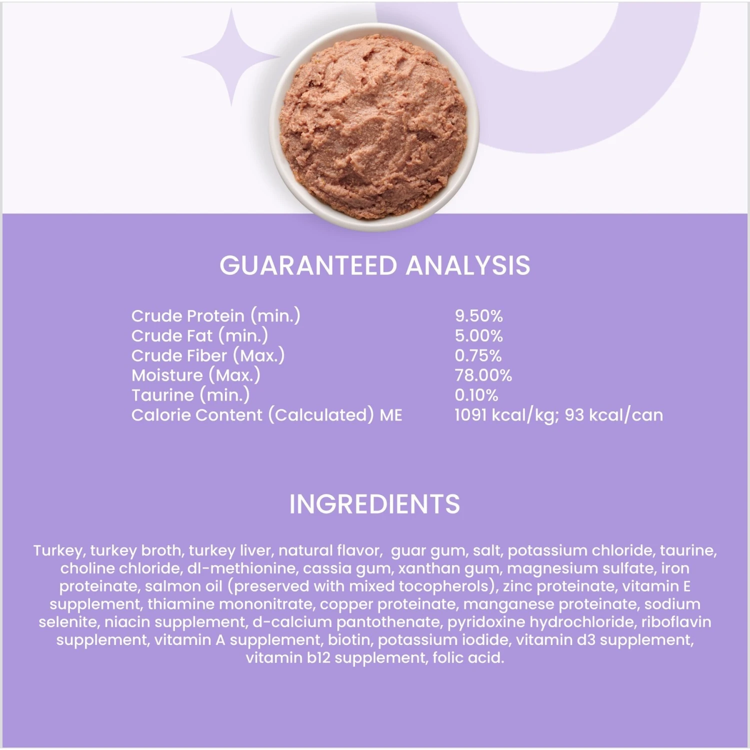 I And Love And You Purrky Turkey Pate Grain-Free Canned Cat Food 9 I And Love And You Purrky Turkey Pate Grain-Free Canned Cat Food - Image 7