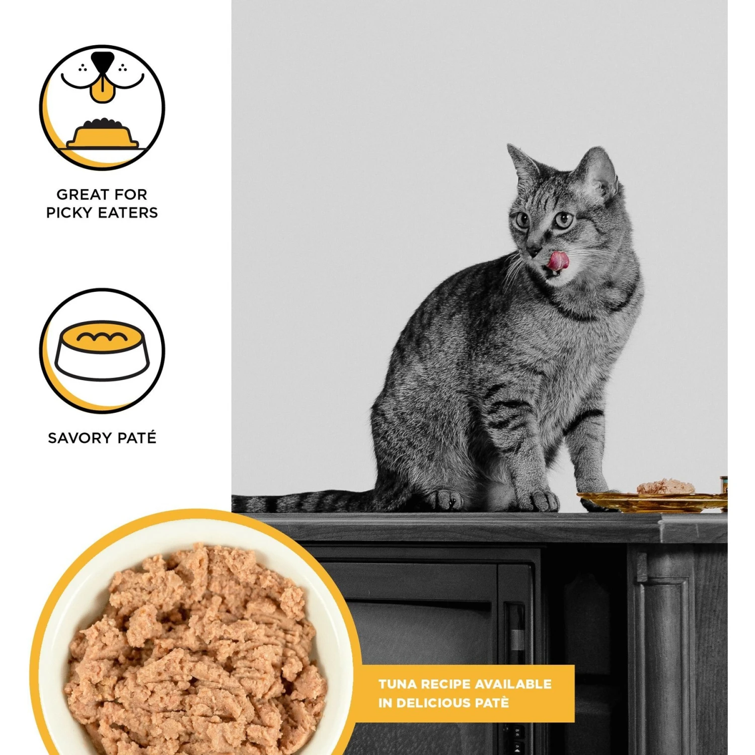 BIXBI Rawbble Tuna Pate Wet Food For Cats, 2.75-oz Can, Case Of 24 4 BIXBI Rawbble Tuna Pate Wet Food For Cats, 2.75-oz Can, Case Of 24 - Image 2
