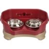 Neater Pets Neater Feeder Elevated Cat Bowls, Cranberry 1 Neater Pets Neater Feeder Elevated Cat Bowls, Cranberry -Blue Buffalo Shop 89633 MAIN. AC SS1800 V1517251636