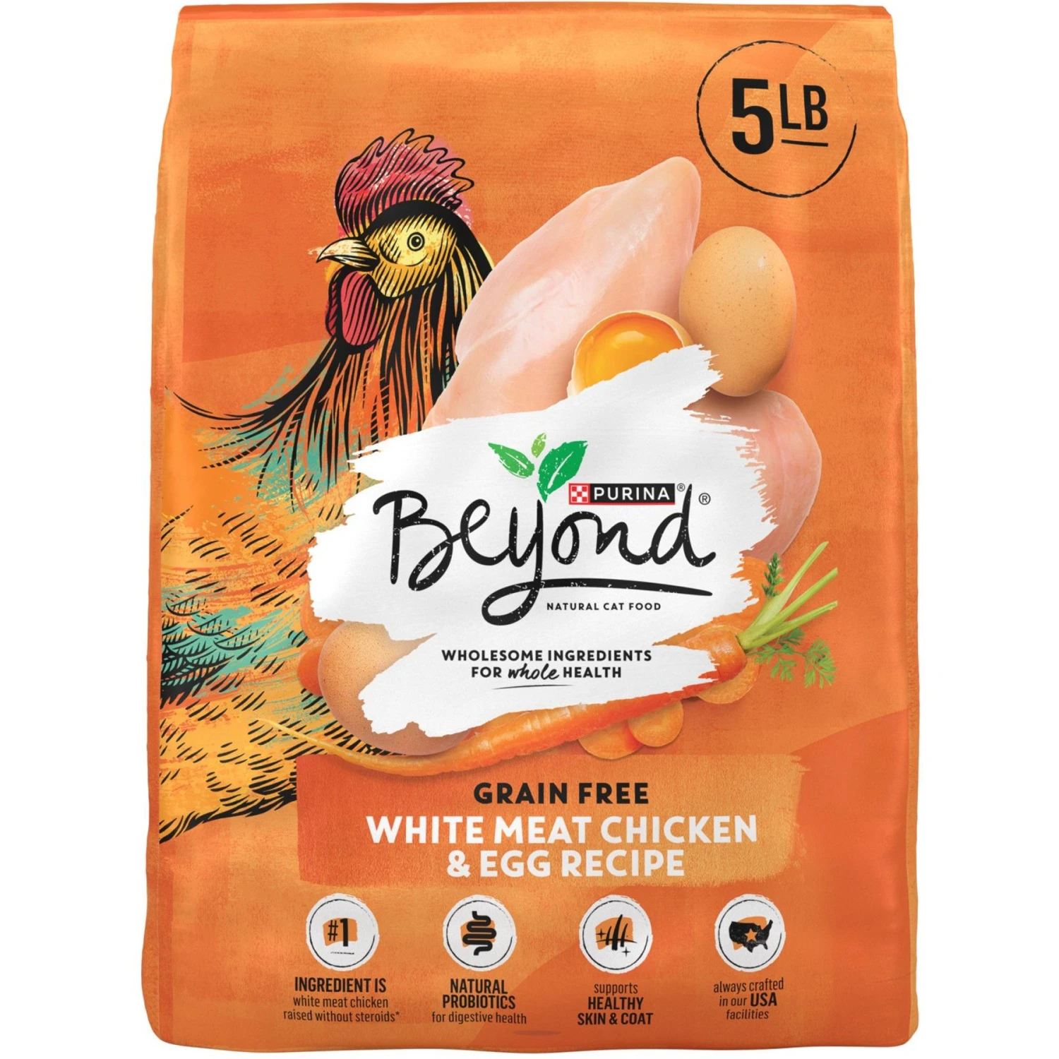 Purina Beyond White Meat Chicken & Egg Recipe Grain-Free Natural Dry Cat Food 3 Purina Beyond White Meat Chicken & Egg Recipe Grain-Free Natural Dry Cat Food