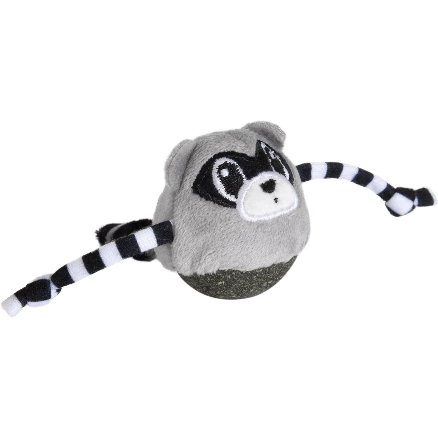 Quirky Kitty Rolly Raccoon Catnip Bobbler Cat Toy 3 Quirky Kitty Rolly Raccoon Catnip Bobbler Cat Toy