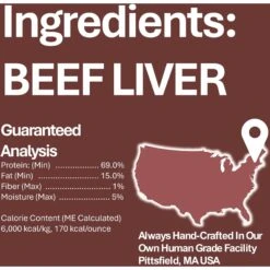 Whole Life Just One Ingredient Pure Beef Liver Freeze-Dried Dog Treats 13 Whole Life Just One Ingredient Pure Beef Liver Freeze-Dried Dog Treats -Blue Buffalo Shop 90355 PT5. AC SS1800 V1673976618
