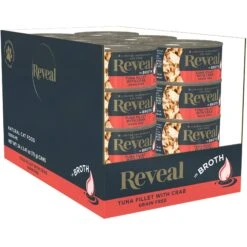 Reveal Natural Grain-Free Tuna With Crab In Broth Flavored Wet Cat Food, 2.47-oz Can, Case Of 24 & Reveal Natural Grain-Free Tuna Fillet With Shrimp In Broth Flavored Wet Cat Food, 2.47-oz Can, Case Of 24 14 Reveal Natural Grain-Free Tuna With Crab In Broth Flavored Wet Cat Food, 2.47-oz Can, Case Of 24 & Reveal Natural Grain-Free Tuna Fillet With Shrimp In Broth Flavored Wet Cat Food, 2.47-oz Can, Case Of 24 -Blue Buffalo Shop 906766 PT3. AC SS1800 V1687958427