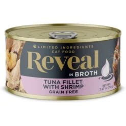 Reveal Natural Grain-Free Tuna With Crab In Broth Flavored Wet Cat Food, 2.47-oz Can, Case Of 24 & Reveal Natural Grain-Free Tuna Fillet With Shrimp In Broth Flavored Wet Cat Food, 2.47-oz Can, Case Of 24 16 Reveal Natural Grain-Free Tuna With Crab In Broth Flavored Wet Cat Food, 2.47-oz Can, Case Of 24 & Reveal Natural Grain-Free Tuna Fillet With Shrimp In Broth Flavored Wet Cat Food, 2.47-oz Can, Case Of 24 -Blue Buffalo Shop 906766 PT5. AC SS1800 V1687963901