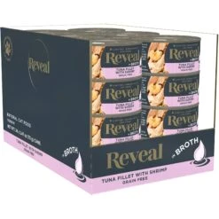 Reveal Natural Grain-Free Tuna With Crab In Broth Flavored Wet Cat Food, 2.47-oz Can, Case Of 24 & Reveal Natural Grain-Free Tuna Fillet With Shrimp In Broth Flavored Wet Cat Food, 2.47-oz Can, Case Of 24 18 Reveal Natural Grain-Free Tuna With Crab In Broth Flavored Wet Cat Food, 2.47-oz Can, Case Of 24 & Reveal Natural Grain-Free Tuna Fillet With Shrimp In Broth Flavored Wet Cat Food, 2.47-oz Can, Case Of 24 -Blue Buffalo Shop 906766 PT7. AC SS1800 V1687960919