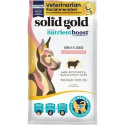 Solid Gold NutrientBoost Hund-N-Flocken Lamb, Brown Rice & Pearled Barley Recipe Adult Dry Dog Food