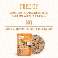 Weruva Dogs In The Kitchen Goldie Lox With Chicken & Wild Caught Salmon Au Jus Grain-Free Dog Food Pouches 15 Weruva Dogs In The Kitchen Goldie Lox With Chicken & Wild Caught Salmon Au Jus Grain-Free Dog Food Pouches -Blue Buffalo Shop 91010 PT4. AC SS1800 V1701362329