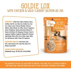 Weruva Dogs In The Kitchen Goldie Lox With Chicken & Wild Caught Salmon Au Jus Grain-Free Dog Food Pouches 16 Weruva Dogs In The Kitchen Goldie Lox With Chicken & Wild Caught Salmon Au Jus Grain-Free Dog Food Pouches -Blue Buffalo Shop 91010 PT5. AC SS1800 V1701362328