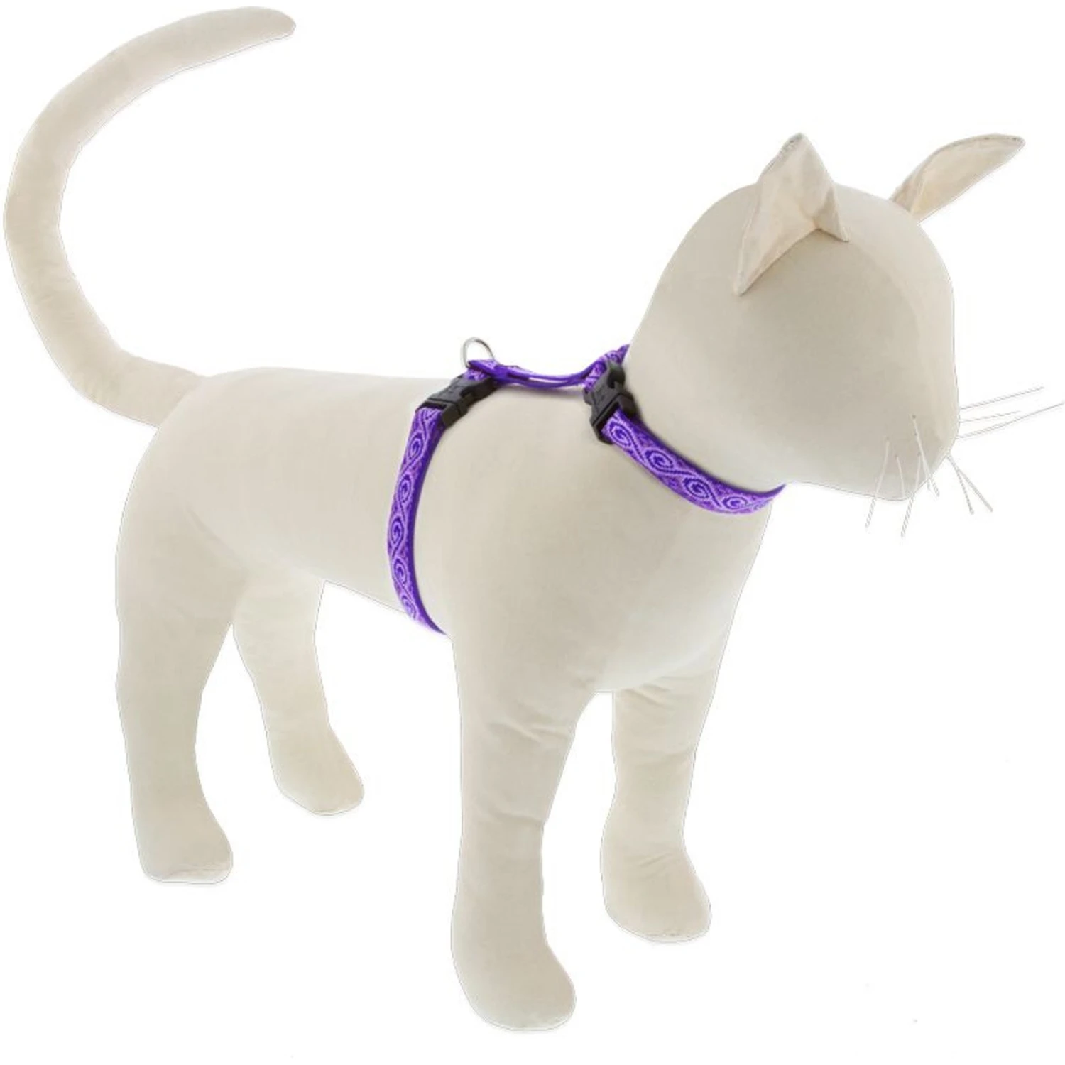 LupinePet H-style Cat Harness, Small: 12 To 20-in Neck, 1/2-in Wide 3 LupinePet H-style Cat Harness, Small: 12 To 20-in Neck, 1/2-in Wide