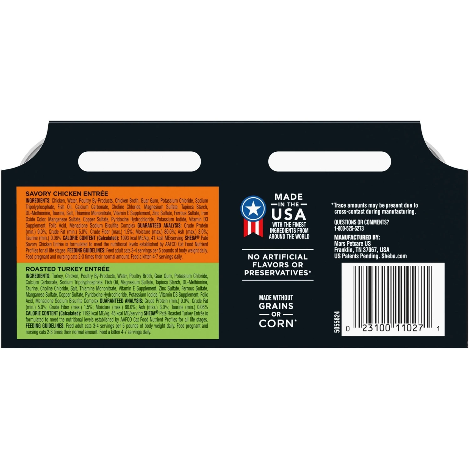 Sheba Perfect Portions Poultry Entrees Pate Variety Pack Adult Wet Cat Food Trays 4 Sheba Perfect Portions Poultry Entrees Pate Variety Pack Adult Wet Cat Food Trays - Image 2