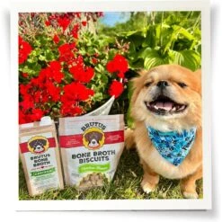 Brutus Broth Bone Broth Beef Flavor Hip & Joint Human-Grade Dog Food Topper, 32-oz Box & Brutus Broth Bone Broth Chicken Flavor Hip & Joint Human-Grade Dog Food Topper, 32-oz Box -Blue Buffalo Shop 916422 PT8. AC SS1800 V1689883379