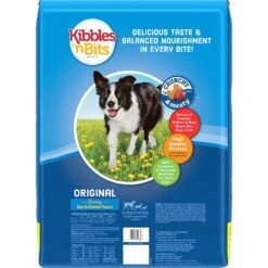 Kibbles 'n Bits Original Savory Beef & Chicken Flavors Dry Dog Food & Milk-Bone Original Large Biscuit Dog Treats -Blue Buffalo Shop 916758 PT2. AC SS1800 V1689881638