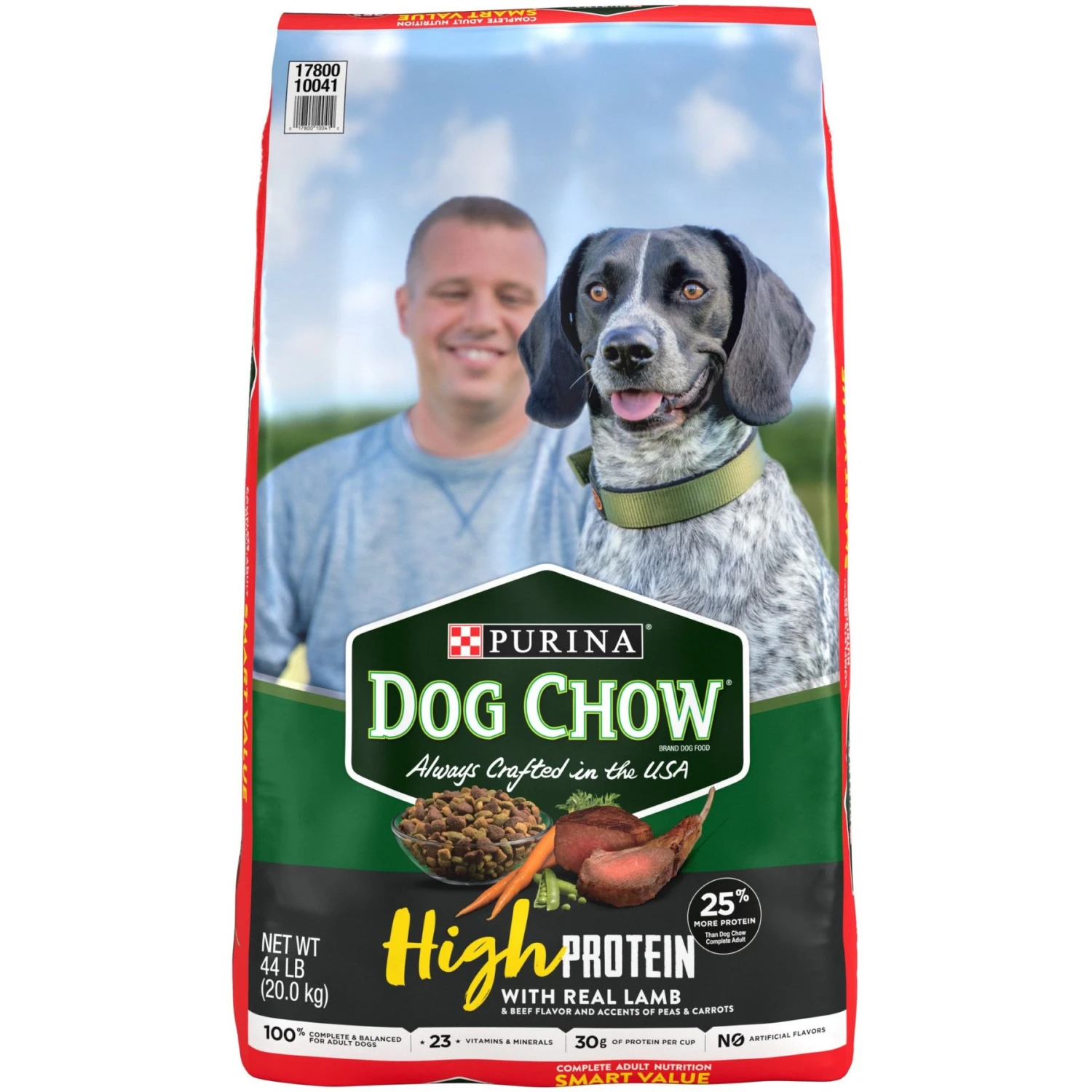 Dog Chow High Protein Recipe With Real Lamb & Beef Flavor Dry Dog Food, 44-lb Bag 3 Dog Chow High Protein Recipe With Real Lamb & Beef Flavor Dry Dog Food, 44-lb Bag