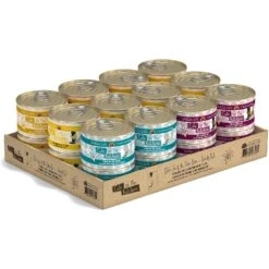 Weruva Cats In The Kitchen Goldie Lox & The 3 Fares Variety Pack Grain-Free Canned Cat Food