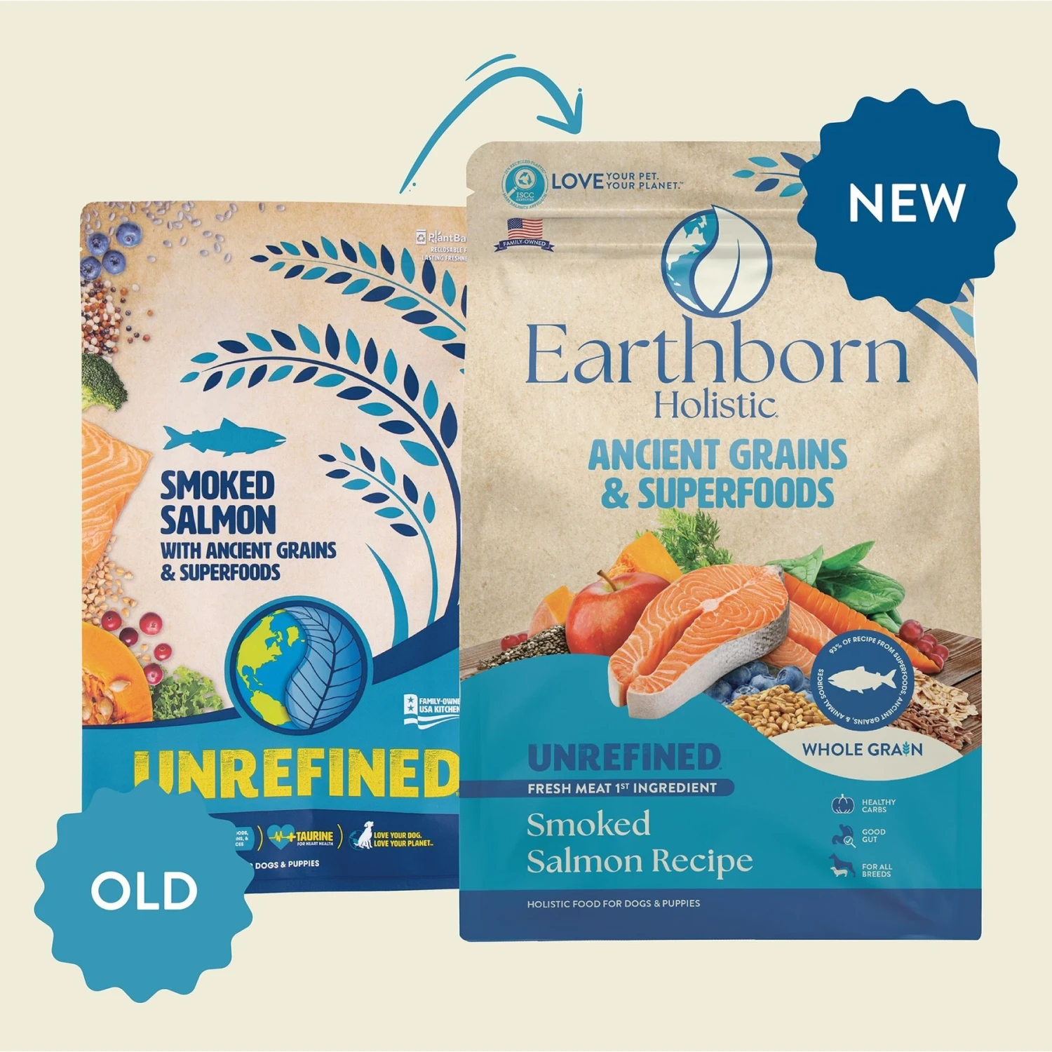 Earthborn Holistic Unrefined Smoked Salmon With Ancient Grains & Superfoods Dry Dog Food 10 Earthborn Holistic Unrefined Smoked Salmon With Ancient Grains & Superfoods Dry Dog Food - Image 8