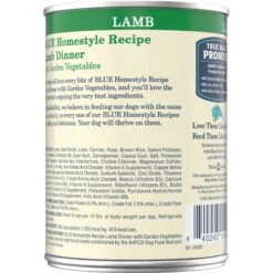 Blue Buffalo Life Protection Formula Adult Lamb & Brown Rice Recipe Dry Dog Food & Blue Buffalo Homestyle Recipe Lamb Dinner With Garden Vegetables Canned Dog Food -Blue Buffalo Shop 933230 PT2. AC SS1800 V1692303728