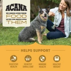 ACANA Free-Run Poultry Recipe Grain-Free Dry Dog Food -Blue Buffalo Shop 93449 PT4. AC SS1800 V1694097530