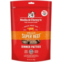 Stella & Chewy's Stella's Super Beef Dinner Patties Freeze-Dried Raw Dog Food