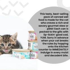 I And Love And You Variety Pack Grain-Free Canned Cat Food 13 I And Love And You Variety Pack Grain-Free Canned Cat Food -Blue Buffalo Shop 93540 PT2. AC SS1800 V1692383385