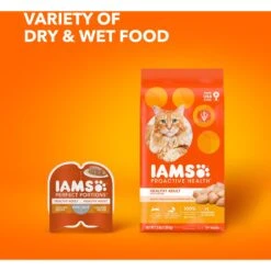 Iams ProActive Health Healthy Adult Original With Chicken Dry Cat Food 19 Iams ProActive Health Healthy Adult Original With Chicken Dry Cat Food -Blue Buffalo Shop 93642 PT8. AC SS1800 V1609949910