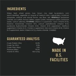 Purina Pro Plan Bright Mind Senior Adult 7+ Beef & Brown Rice Entree Wet Dog Food 14 Purina Pro Plan Bright Mind Senior Adult 7+ Beef & Brown Rice Entree Wet Dog Food -Blue Buffalo Shop 93815 PT4. AC SS1800 V1633064476