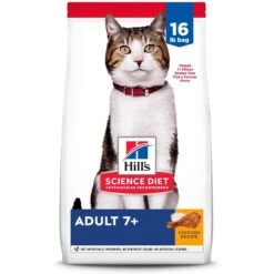 Hill's Science Diet Adult 7+ Chicken Recipe Dry Cat Food