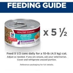 Hill's Science Diet Adult 11+ Healthy Cuisine Seared Tuna & Carrot Medley Canned Cat Food -Blue Buffalo Shop 94012 PT5. AC SS1800 V1680099824