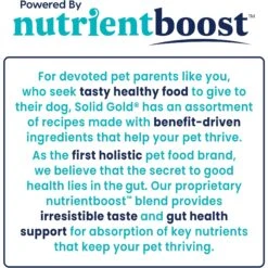 Solid Gold Nutrientboost Mighty Mini Small & Toy Breed Grain-Free Lamb, Sweet Potato & Carrot Dry Dog Food -Blue Buffalo Shop 947934 PT5. AC SS1800 V1697829746