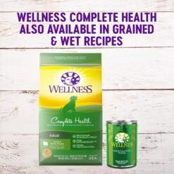 Wellness Grain-Free Complete Health Adult Lamb & Lamb Meal Recipe Dry Dog Food 13 Wellness Grain-Free Complete Health Adult Lamb & Lamb Meal Recipe Dry Dog Food -Blue Buffalo Shop 95679 PT4. AC SS1800 V1605750714