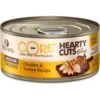 Wellness CORE Grain-Free Hearty Cuts In Gravy Indoor Shredded Chicken & Turkey Recipe Canned Cat Food