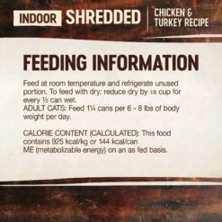 Wellness CORE Grain-Free Hearty Cuts In Gravy Indoor Shredded Chicken & Turkey Recipe Canned Cat Food -Blue Buffalo Shop 95706 PT7. AC SS1800 V1695839476