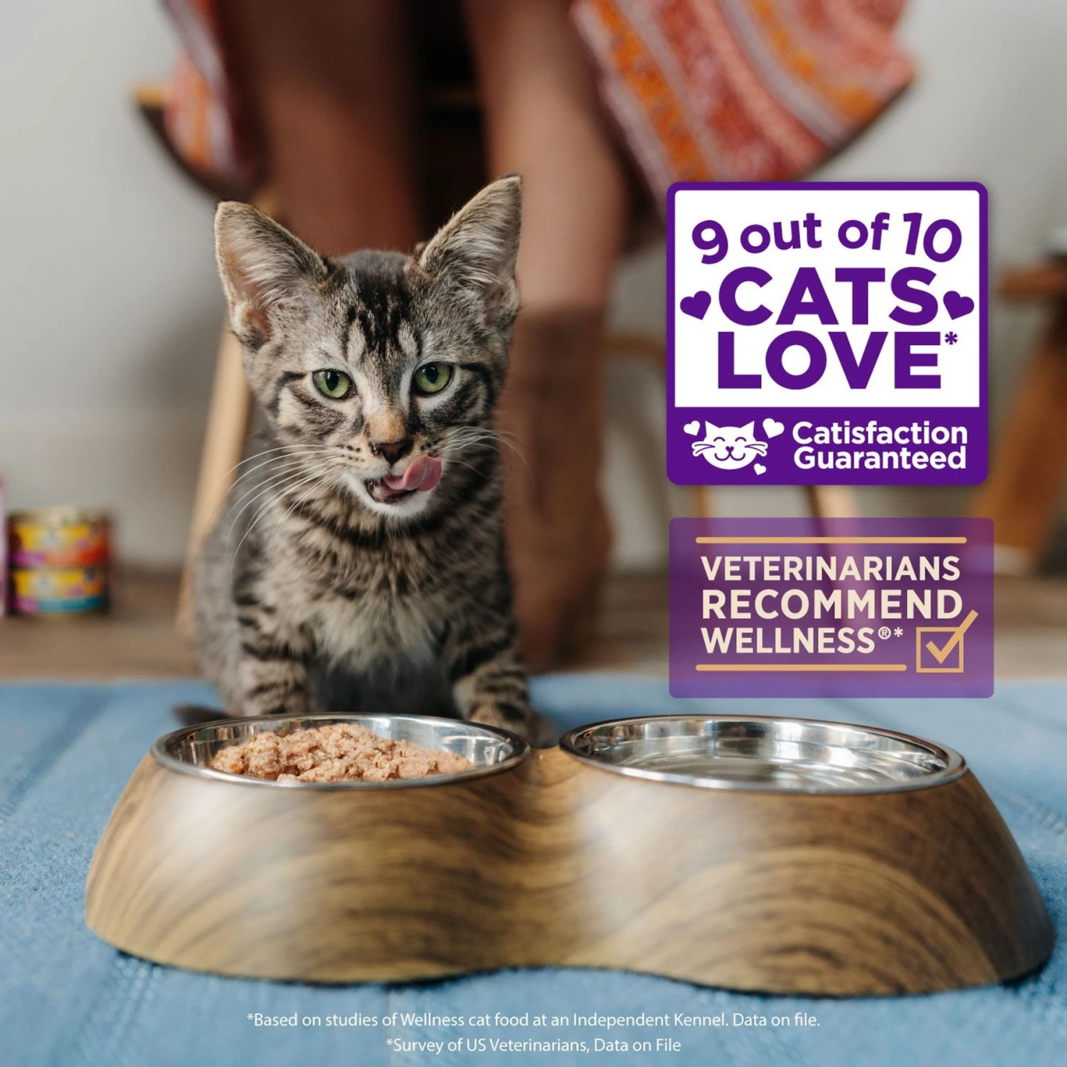 Wellness Healthy Indulgence Gravies With Bits Of Chicken & Turkey Smothered In Gravy Grain-Free Wet Cat Food Pouches 5 Wellness Healthy Indulgence Gravies With Bits Of Chicken & Turkey Smothered In Gravy Grain-Free Wet Cat Food Pouches - Image 3