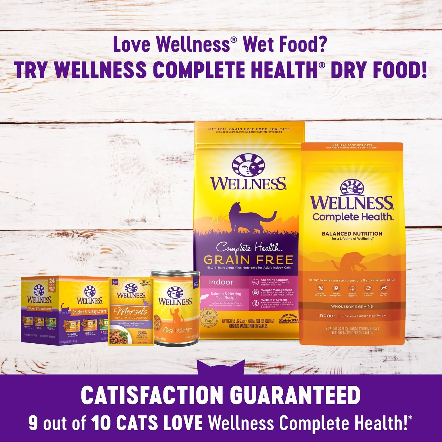 Wellness Healthy Indulgence Morsels With Turkey & Duck In Savory Sauce Grain-Free Wet Cat Food Pouches 7 Wellness Healthy Indulgence Morsels With Turkey & Duck In Savory Sauce Grain-Free Wet Cat Food Pouches - Image 5