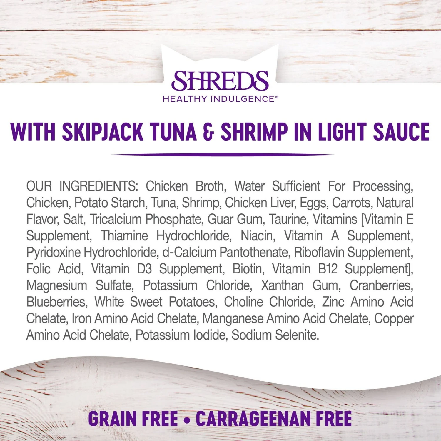 Wellness Healthy Indulgence Shreds With Skipjack Tuna & Shrimp In Light Sauce Grain-Free Wet Cat Food Pouches 8 Wellness Healthy Indulgence Shreds With Skipjack Tuna & Shrimp In Light Sauce Grain-Free Wet Cat Food Pouches - Image 6