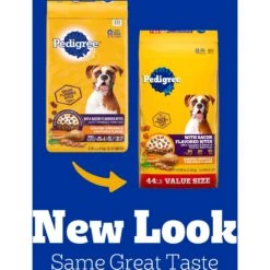 Pedigree Roasted Chicken & Vegetable Flavor With Bacon Flavored Bites Adult Dry Dog Food 13 Pedigree Roasted Chicken & Vegetable Flavor With Bacon Flavored Bites Adult Dry Dog Food -Blue Buffalo Shop 959014 PT2. AC SS1800 V1695058759