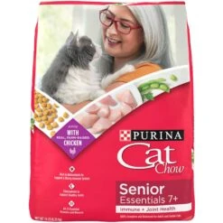 Cat Chow Essentials 7+ Immune + Joint Health Recipe Senior Dry Cat Food