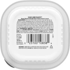 Cesar Home Delights Hearty Chicken & Noodle Dinner In Sauce Wet Dog Food, 3.5-oz Tray -Blue Buffalo Shop 968270 PT2. AC SS1800 V1695844321