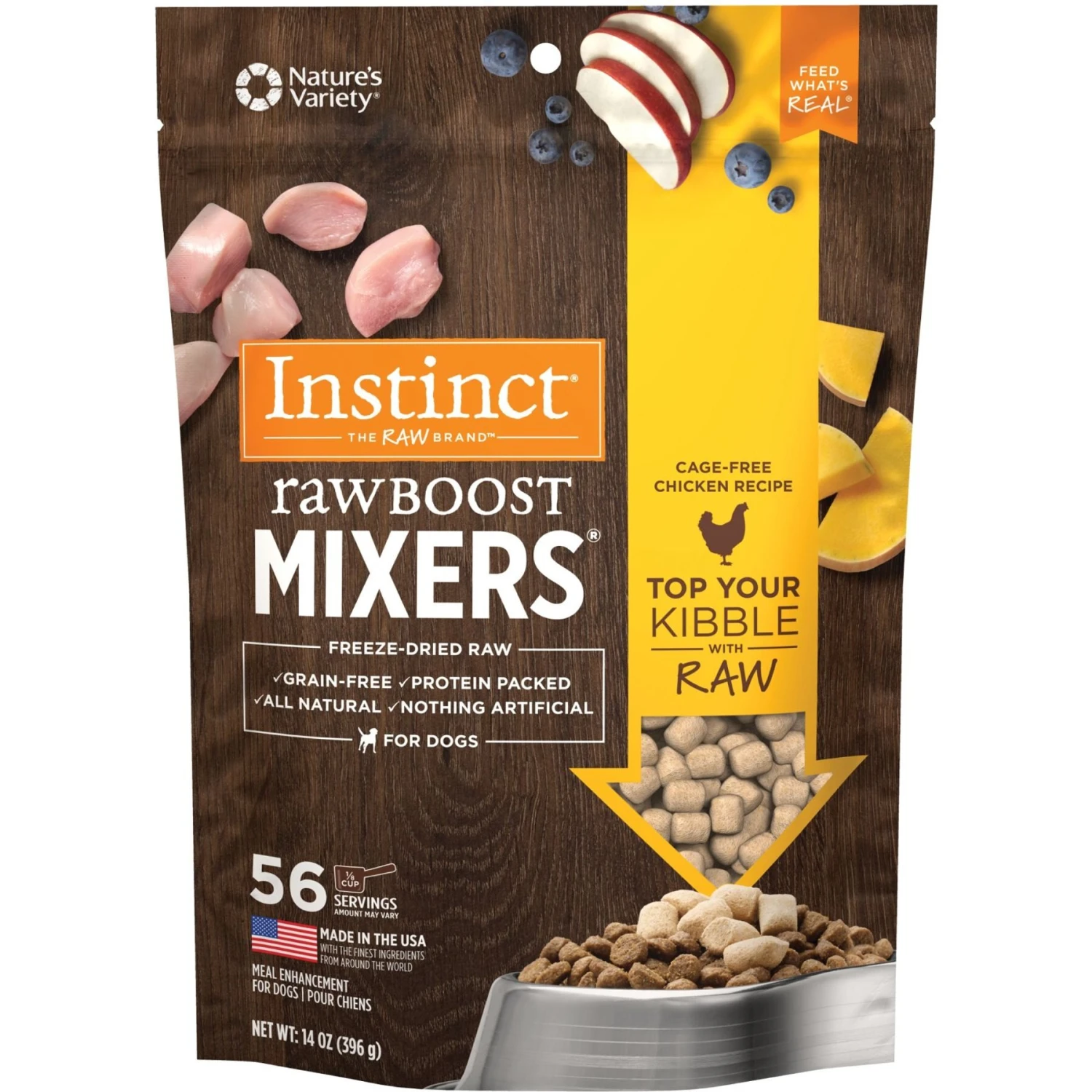 Instinct Raw Boost Mixers Beef Recipe Grain-Free Freeze-Dried Dog Food Topper & Instinct Raw Boost Mixers Chicken Recipe Grain-Free Freeze-Dried Dog Food Topper 8 Instinct Raw Boost Mixers Beef Recipe Grain-Free Freeze-Dried Dog Food Topper & Instinct Raw Boost Mixers Chicken Recipe Grain-Free Freeze-Dried Dog Food Topper - Image 6