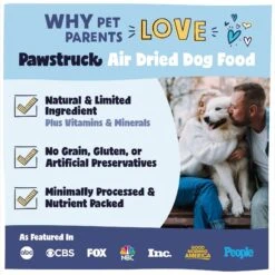 Pawstruck Fish Recipe Grain-Free Air Dried Dog Food -Blue Buffalo Shop 971974 PT2. AC SS1800 V1696360077