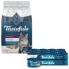 Blue Buffalo Tastefuls Natural Chicken Adult 7+ Dry Cat Food & Blue Buffalo Tastefuls Chicken Entrée Mature Cats Pate Wet Cat Food, 3-oz Can, Case Of 24 2 Blue Buffalo Tastefuls Natural Chicken Adult 7+ Dry Cat Food & Blue Buffalo Tastefuls Chicken Entrée Mature Cats Pate Wet Cat Food, 3-oz Can, Case Of 24 -Blue Buffalo Shop 986438 MAIN. AC SS1800 V1698672320
