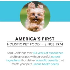 Solid Gold Mighty Mini Chicken & Salmon Recipe In Gravy Grain-Free Small & Medium Breed Dog Food Cups -Blue Buffalo Shop 98695 PT5. AC SS1800 V1543522432