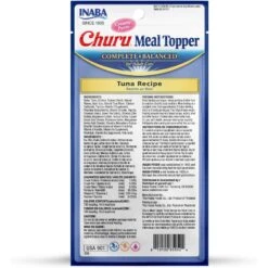 Inaba Churu Tuna Recipe Grain-Free Cat Food Topper, 0.5-oz Tube, 4 Count -Blue Buffalo Shop 989518 PT1. AC SS1800 V1699373619