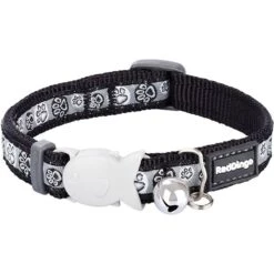 Red Dingo Paw Impressions Cat Collar