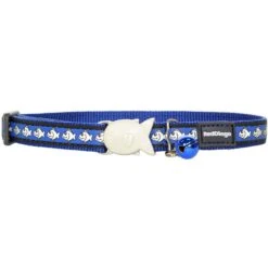 Red Dingo Reflective Fish Cat Collar 8 Red Dingo Reflective Fish Cat Collar -Blue Buffalo Shop 990206 PT1. AC SS1800 V1700599450