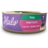 Halo Adult Grain-Free Pate Turkey Recipe Wet Cat Food
