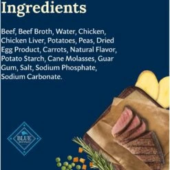 Blue Buffalo Delectables Beef Dinner Natural Wet Dog Food, 3-oz Pouch, Case Of 24 14 Blue Buffalo Delectables Beef Dinner Natural Wet Dog Food, 3-oz Pouch, Case Of 24 -Blue Buffalo Shop 992790 PT4. AC SS1800 V1699023086