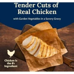 Blue Buffalo Delectables Chicken Dinner Natural Wet Dog Food 3-oz Pouch, Case Of 24 -Blue Buffalo Shop 992806 PT2. AC SS1800 V1699023085