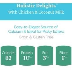 Solid Gold Holistic Delights Creamy Bisque With Chicken & Coconut Milk Grain-Free Cat Food Pouches 11 Solid Gold Holistic Delights Creamy Bisque With Chicken & Coconut Milk Grain-Free Cat Food Pouches -Blue Buffalo Shop 99368 PT3. AC SS1800 V1543524425