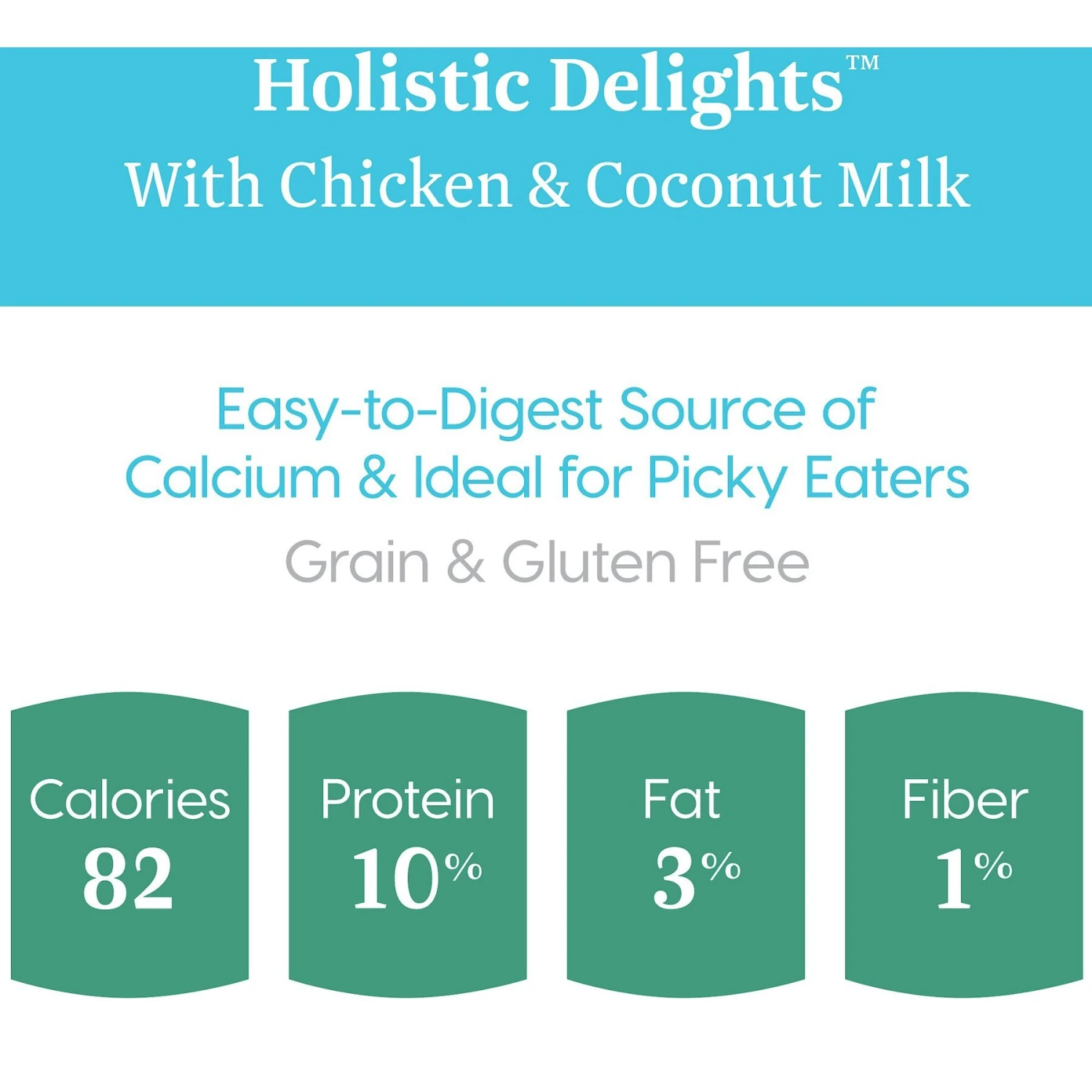 Solid Gold Holistic Delights Creamy Bisque With Chicken & Coconut Milk Grain-Free Cat Food Pouches 6 Solid Gold Holistic Delights Creamy Bisque With Chicken & Coconut Milk Grain-Free Cat Food Pouches - Image 4