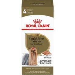 Royal Canin Breed Health Nutrition Yorkshire Terrier Adult Loaf In Sauce Dog Food